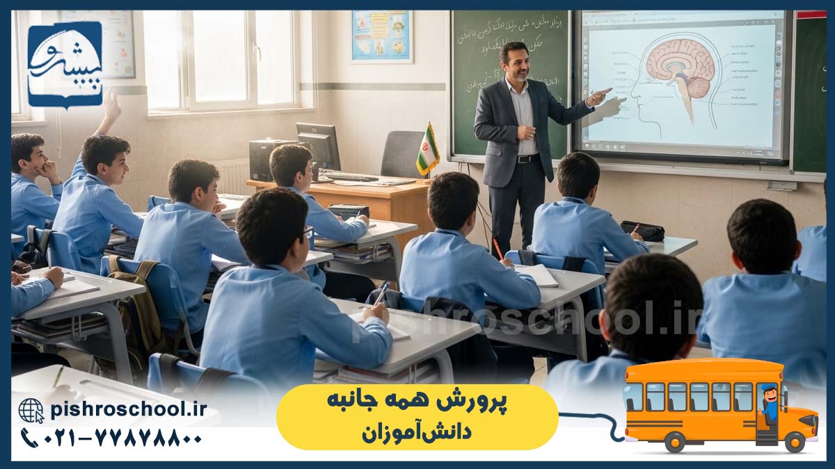 تصویر پرورش همه جانبه دانش‌آموزان